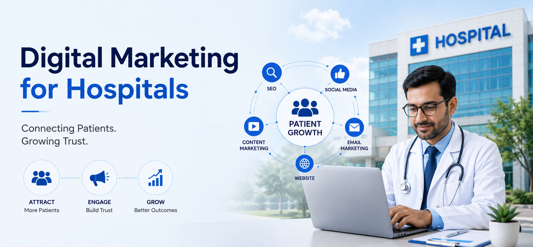 The Role of Digital Marketing for Hospitals in Patient Growth and Acquisition